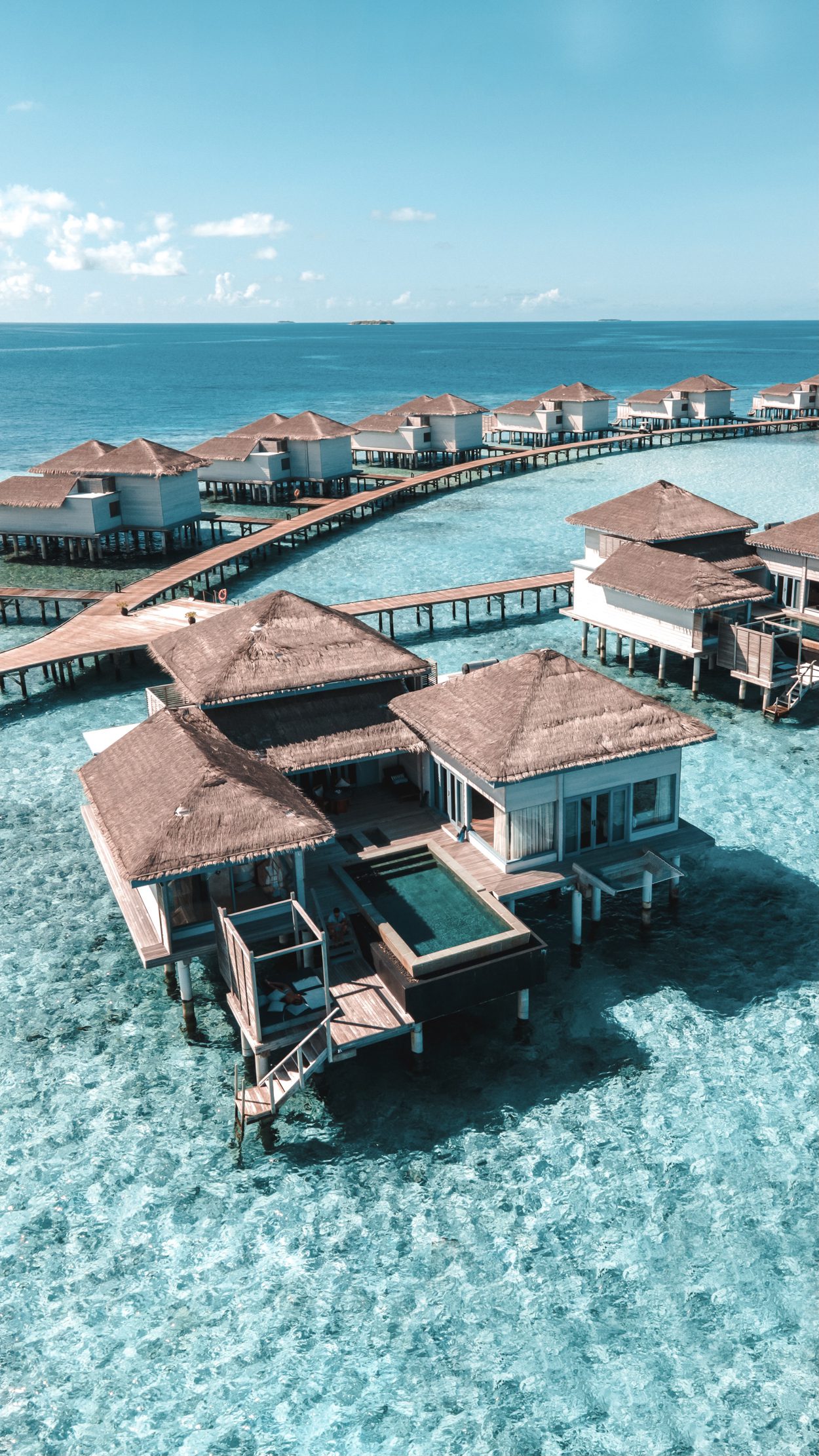 overwater villa Raffles Maldives Meradhoo